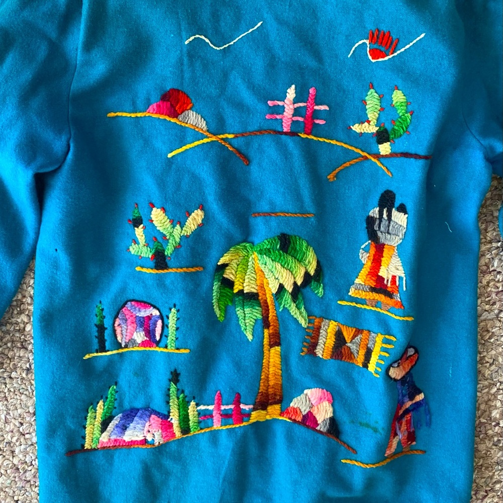 Vintage Mexican Tourist Jacket XS